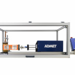 Material Testing system from ADMET that tests the Adhesive Shear Strength of food labels